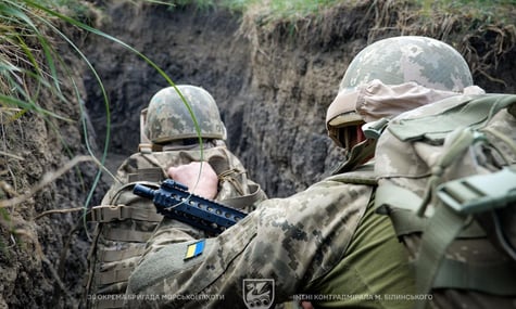 Бійці 36-ї окремої бригади морської піхоти