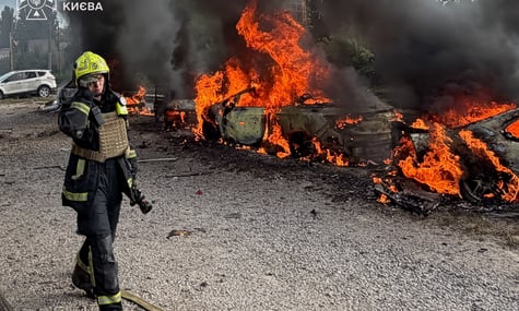 У Києві через російські атаки одна людина загинула, ще 11 — постраждали