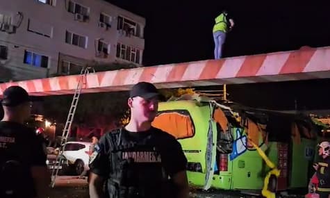 У Румунії в ДТП потрапив автобус з українцями: шпиталізували 8 людей