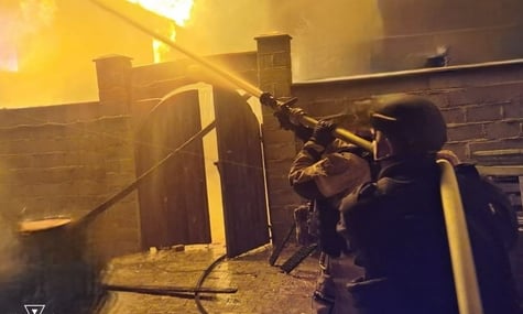 росіяни масовано обстріляли Херсон: частина міста залишилася без світла