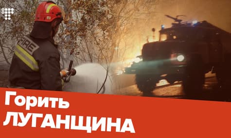 Пожары в Луганской области: есть погибшие, одна из версий — поджог