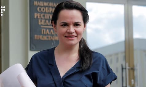 «Помните, что вы - часть народа»: оппозиционная кандидат Тихановська призвала правоохранителей прекратить насилие