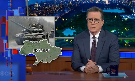 Карта України без Криму в етері програми The Late Show with Stephen Colbert