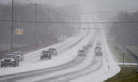 Зимовий шторм у Брентвуді, штат Теннессі, 24 січня 2026 року Зимовий шторм у Брентвуді, штат Теннессі, 24 січня 2026 року