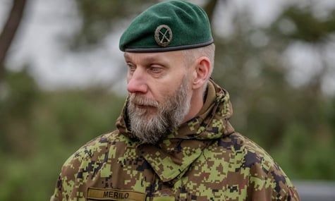 Командувач Сил оборони Естонії Андрус Меріло Командувач Сил оборони Естонії Андрус Меріло