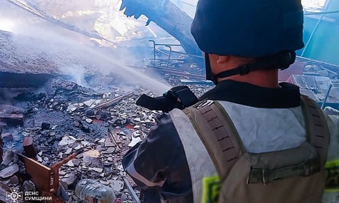 Окупанти обстріляли Сумщину, пошкоджені об’єкти критичної інфраструктури