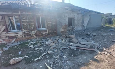 Войска россии атаковали Станислав в Херсонской области: попали по центру не менее 10 раз