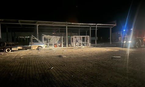 Наслідки російської атаки на пункт пропуску «Орлівка»