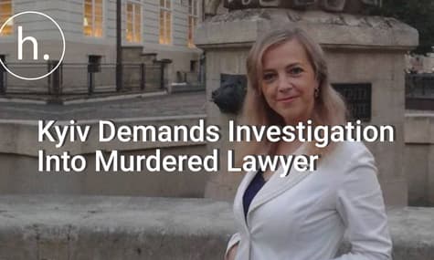 Kyiv Protesters Demand Investigation Into Ukrainian Lawyer’s Murder