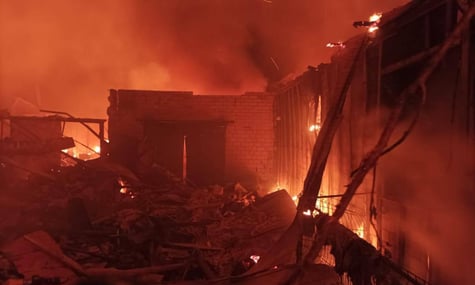 Через обстріл у Прилуках загинула родина рятувальника, який вночі ліквідовував наслідки атаки