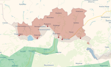 Українські військові просунулися в районі Олексіївки, відтіснивши росіян від Сум — Генштаб ЗСУ