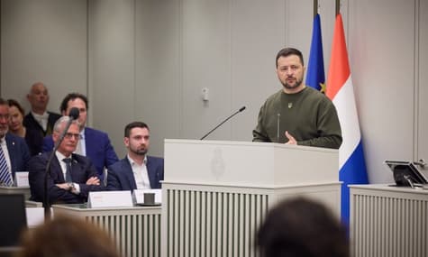 Zelenskyy in the Netherlands, evacuation from Avdiivka, scuffle at the PABSEC summit: today’s highlights