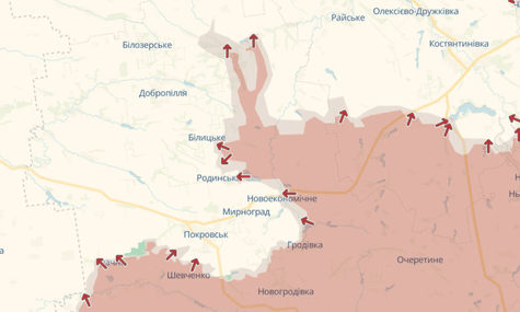 «Азов» розповів про втрати росіян на Покровському напрямку