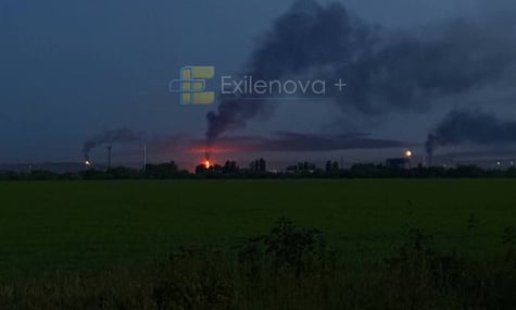 Після атаки дронів горять НПЗ у Саратові й хімічний комбінат у Нижньокамську в Татарстані