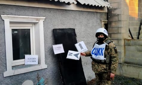 Бойовики обстріляли Мар'їнку. З початку осені вони вже понад 20 разів відкривали вогонь по населених пунктах