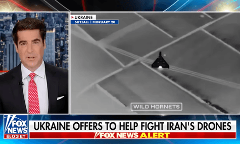 Скриншот з етеру Fox News від 7 березня 2026 року