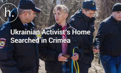 FSB Search Ukrainian Cultural Activist in Russia-Annexed Crimea