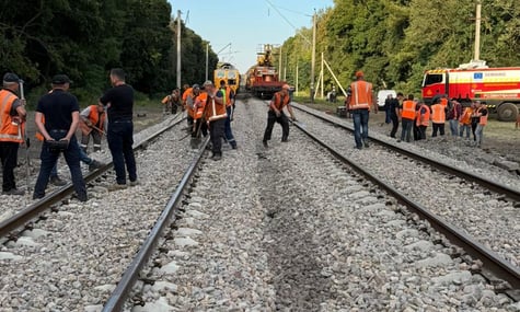 На Київщині відновили залізничне сполучення після вибухів
