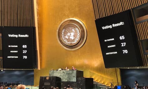 Генасамблея ООН ухвалила резолюцію про порушення Росією прав людини в анексованому Криму