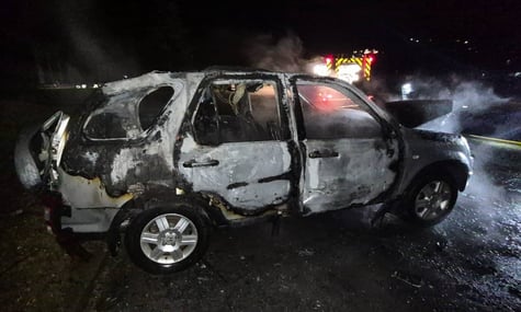 Автівка, в яку поцілив російський дрон в Сумах, 15 серпня 2026 року Автівка, в яку поцілив російський дрон в Сумах, 15 серпня 2026 року