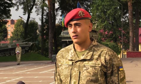 Королевская награда. Украинец стал лучшим курсантом британской военной академии