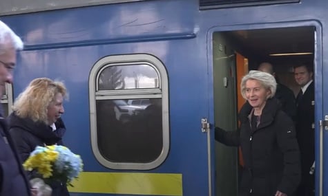 Урсула фон дер Ляєн прибула з візитом до Києва: Щоб надіслати чіткий сигнал