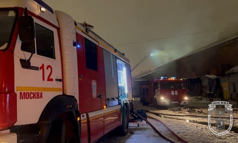 З-під завалів згорілої будівлі в Москві дістали тіла 5 загиблих