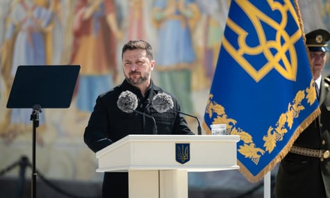 «Люди хотіли вийти, ну і правильно». Зеленський прокоментував мітинги проти відставки Федорова і сказав, що той залишиться в команді