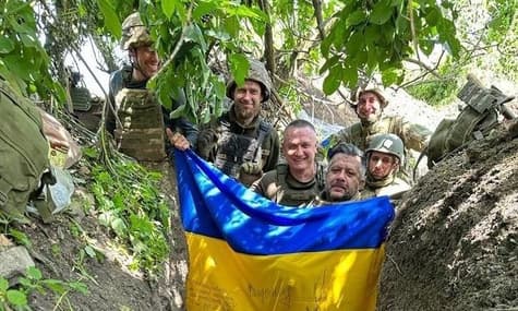 Украинские военные освободили Новодаровку в Запорожской области