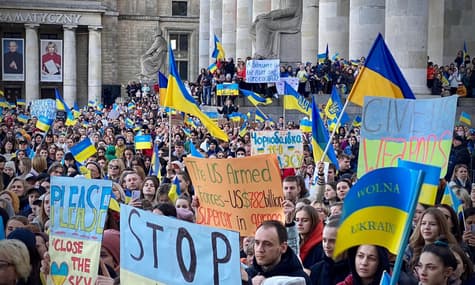 У понад 30 містах світу відбулися акції на підтримку України