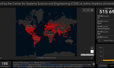 У світі коронавірусною хворобою хворіли чи хворіють майже 10,7 млн людей