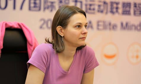 Українка Анна Музичук увійшла в ТОП-3 шахісток світу