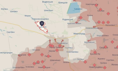 У Покровську росіяни зменшили активність. Вдаючи цивільних, вони хотіли зайти в село на північ від міста — 7 корпус ДШВ