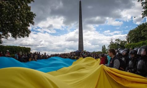 Ukraine Remembers Millions Killed in World War II
