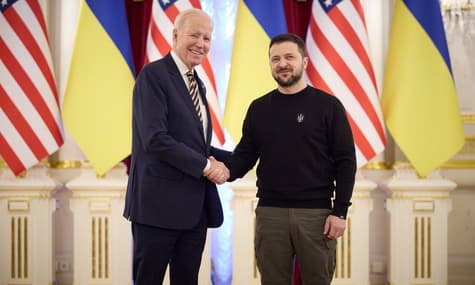 Джо Байден прибув до Києва