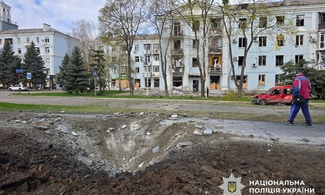 росіяни скинули чотири авіабомби на Краматорськ — поранені 10 людей