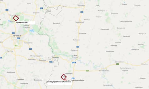 Вугілля на Луганській ТЕС вистачить до 6 листопада: станція не може гарантувати жителям світло