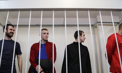 Суд у Москві продовжив арешт останній групі українських моряків