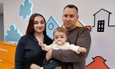 У Львові пересадили печінку 7-місячному малюку — донором став його тато