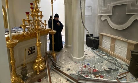 В Харькове обстрелы российских оккупантов повредили церкви УПЦ МП