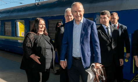 Прем'єр Ірландії Міхал Мартін прибув до Києва