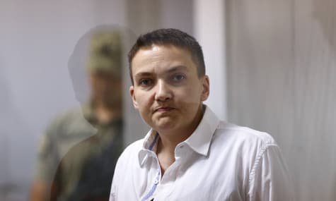 Депутатка Савченко оголосила сухе голодування