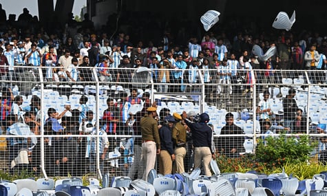 В Індії взяли під арешт головного організатора туру Мессі після заворушень розлючених фанів, які не змогли побачити футболіста