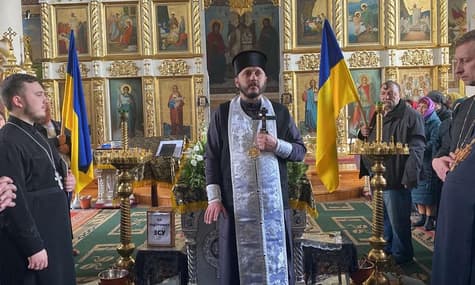В самом большом храме Шепетовки состоялось первое богослужение на украинском языке