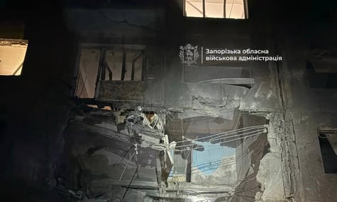 Наслідки російського удару по Запоріжжю, 10 жовтня 2026 року