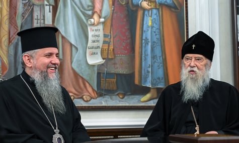 Патріарх Філарет зустрівся з Епіфанієм: відзначили важливість української мови на службах та помолилися за перемогу