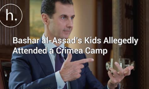 Bashar al-Assad’s Kids Allegedly Attended A Crimea Camp Last Year