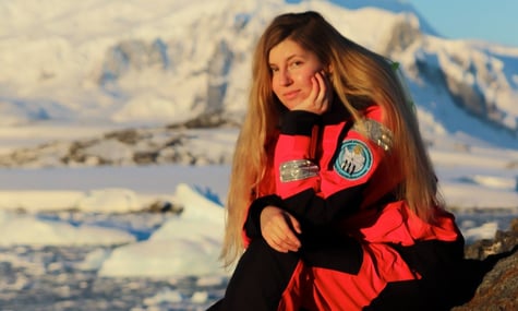 Метеорологиня Анжеліка Ганчук