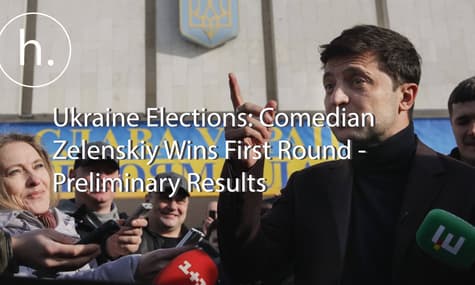 Preliminary Results Suggest Zelenskiy Wins First Round of Ukraine Presidential Election