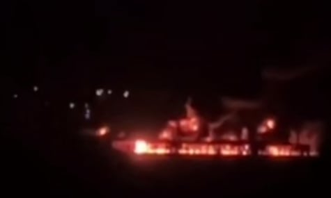 Новороссийск атаковали морские дроны и БпЛА. Похоже, горел нефтяной терминал, есть пострадавшие